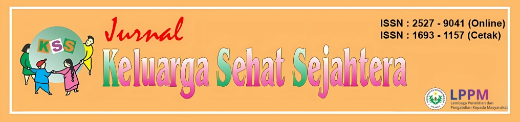 JURNAL KELUARGA SEHAT SEJAHTERA
